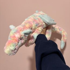 Authentic Jellycat Lazulia Dragon Large